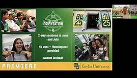 New Student Programs | Baylor University Admissions