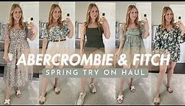 ABERCROMBIE SPRING TRY ON HAUL 2024 - New Abercrombie and Fitch Spring Clothing Haul 2024
