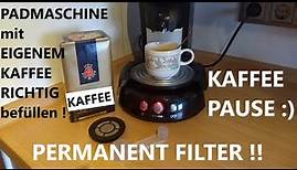 Senseo Kaffee Padmaschine mit Permanentfilter (NO FAIL) richtige Befüllung - Kaffee lecker machen 2