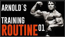 Arnold Schwarzenegger Training Routine 01 | Brust & Rücken Superset