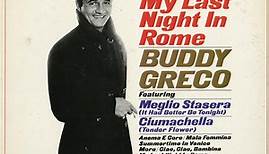 Buddy Greco - My Last Night In Rome