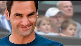 Roger Federer - Süße Tribünenshow! Hier haben alle nur Augen für seine Zwillingsjungs