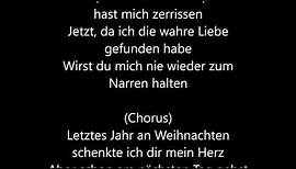 WHAM! - Last Christmas [Deutsche Übersetzung / German Lyrics]