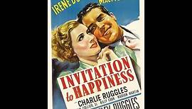 1939 So Good! INVITATION TO HAPPINESS - Irene Dunne, Fred MacMurray, Charlie Ruggles Classic Movie