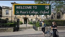 Welcome to St Peter's College, University of Oxford