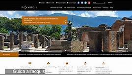 Pompei - Guida all'acquisto on-line. How to buy tickets on-line