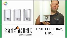 STEINEL L 610 LED, L 867, L 860 Außenleuchte [watt24-Video Nr. 101]