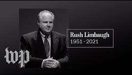 Rush Limbaugh's life and controversy