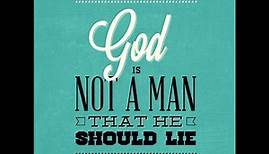 "GOD IS NOT A MAN" | Numbers 23:19 & Hosea 11:9, Explained."