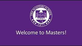 Welcome to Masters