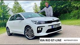 Kia Rio GT-Line 1.0 T-GDI (120 PS): Kleinwagen im Review, Test, Fahrbericht