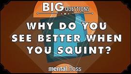 Why do you see better when you squint? - Big Questions - (Ep. 33)