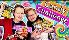 CANDY CHALLENGE mit Süßigkeiten *neu* Hanuta, Kinder, Haribo, Milka, Katjes,... Eva vs. Kathi