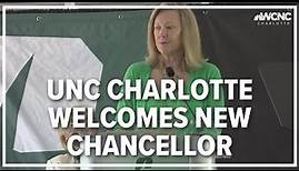 UNC Charlotte welcomes new chancellor