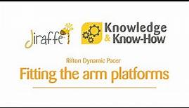 Rifton Dynamic Pacer - Fitting the arm platforms - Jiraffe Knowledge & Know-How