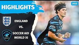 Soccer Aid 2022 Match Highlights: England vs. World XI FC