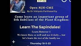 CME Session 28 - Sapindales (Rutaceae) by Dr Vishpala Parthasarthy