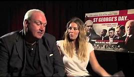 Interview with Frank Harper and Keeley Hazel on St George's Day the film