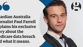 Paul Farrell explains the Medicare data breach