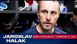 New York Rangers: Jaroslav Halak Postgame Media Availability | Feb. 11, 2023