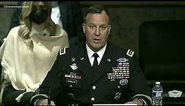 CENTCOM nominee hearing held for Army Lt. General Michael 'Erik' Kurilla
