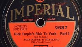 Jack Payne & His Band - Dick Turpin's Ride To York