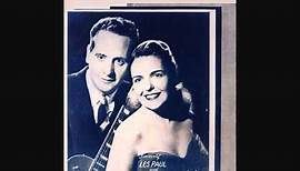 Les Paul and Mary Ford - I'm a Fool to Care (1954)