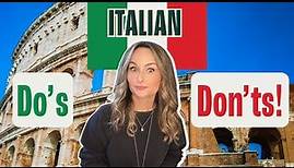 Italian Etiquette: Do's and Don'ts 🤌 | Giada De Laurentiis
