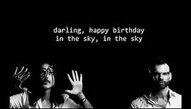 Placebo - Happy birthday in the sky (lyrics)