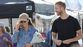 Calvin Harris & Girlfriend Aarika Wolf Look Smitten at the Farmers’ Market