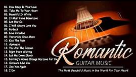 Top 100 Legendary Instrumental Guitar Love Songs Of All Time 🎸 Guitar Love Songs Acoustic