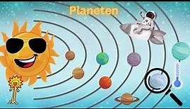 Unsere Planeten für Kinder erklärt | lernen Sonnensystem auf Deutsch | German