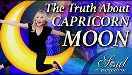 The Truth About Capricorn Moon! ♑️ Capricorn moon in the chart