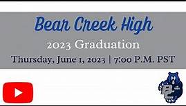 Bear Creek High School 2023 Graduation - June 1, 2023