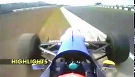 Johnny Herbert spins Silverstone F1 1997