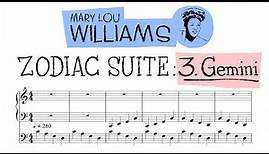 Mary Lou Williams: 3. Gemini (Zodiac Suite, 1945)