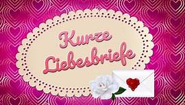 Kurze Liebesbriefe