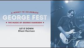 Dhani Harrison "Let It Down" Live at George Fest [Official Live Video]