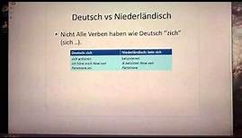 Niederländisch Lernen: Lektion 6 "zich" (sich..)