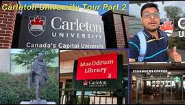 Carleton University Tour - Part 2 | MacOdrum Library | Life in Canada | Student in Canada