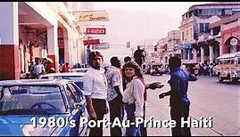 1980's Port-Au-Prince Haiti