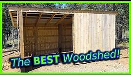 The Woodshed That Works For You. Pole Barn, Keeping it simple :)