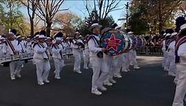 Tarpon Springs High School marching band performs in Macy's Thanksgiving Day Parade