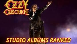 Ozzy Osbourne - All Studio Albums Ranked