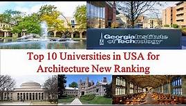Top 10 Universities in USA for Architecture New Ranking | Rhode Island School of Design