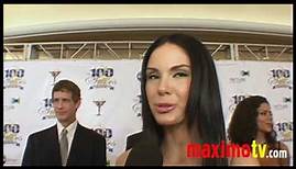 JAYDE NICOLE Interview at 'Night Of 100 Stars' 2010 Oscar Viewing Party March 7, 2010