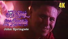 John Springate | A Song for Christmas | 1985 | Music Video 4K
