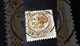 Super Rare 1960 Italy & postage Stamp:coin Syracuse 30 lire 1960 Stamp worth Money