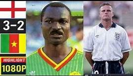 England 3 x 2 Cameroon (Gascoigne, Roger Milla) ●1990 World Cup Extended Highlights HD 1080
