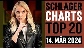Schlager Charts Top 20 - 14. März 2024